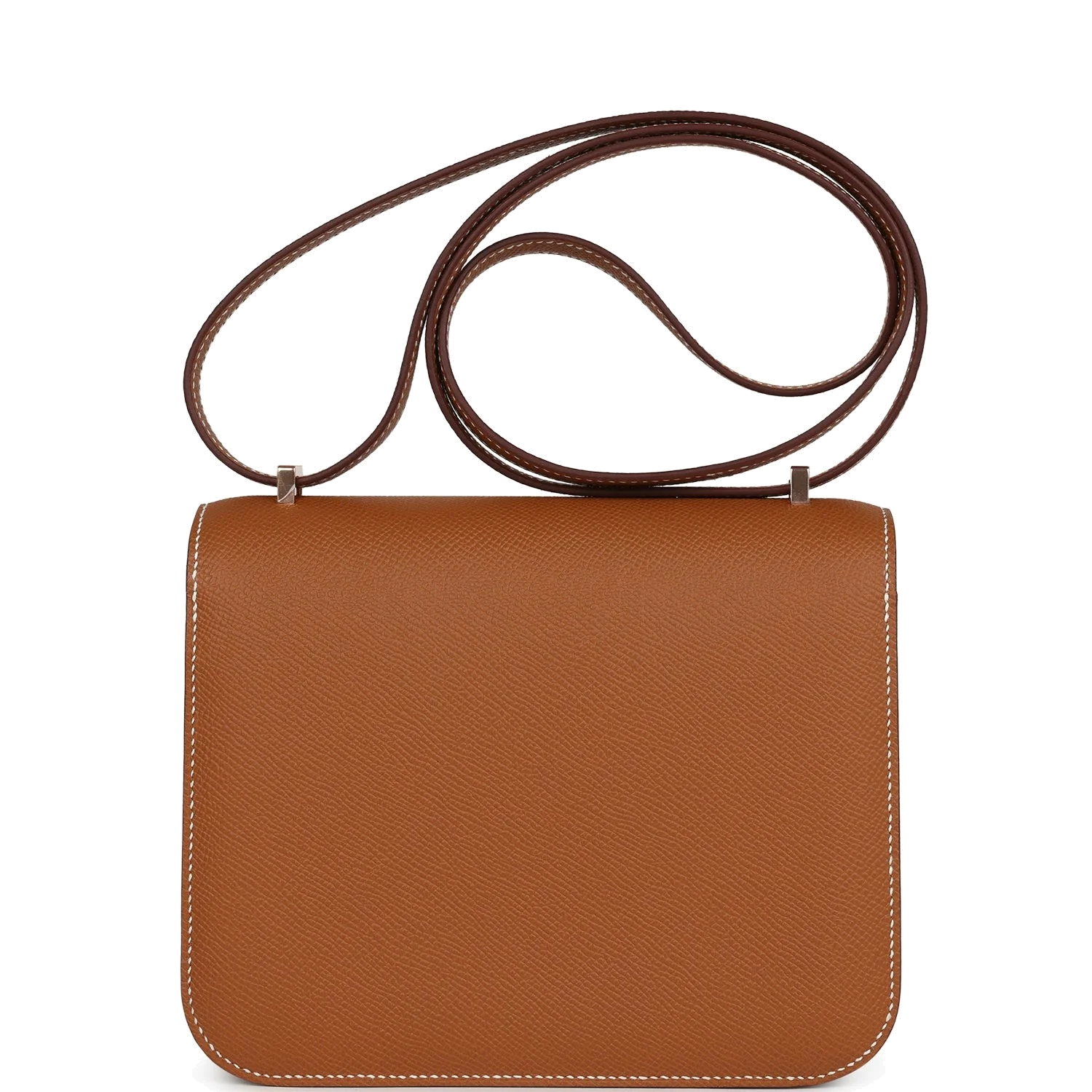 Hermes Constance 18 Gold Epsom Rose Gold Hardware Золотой Epsom — фото 5