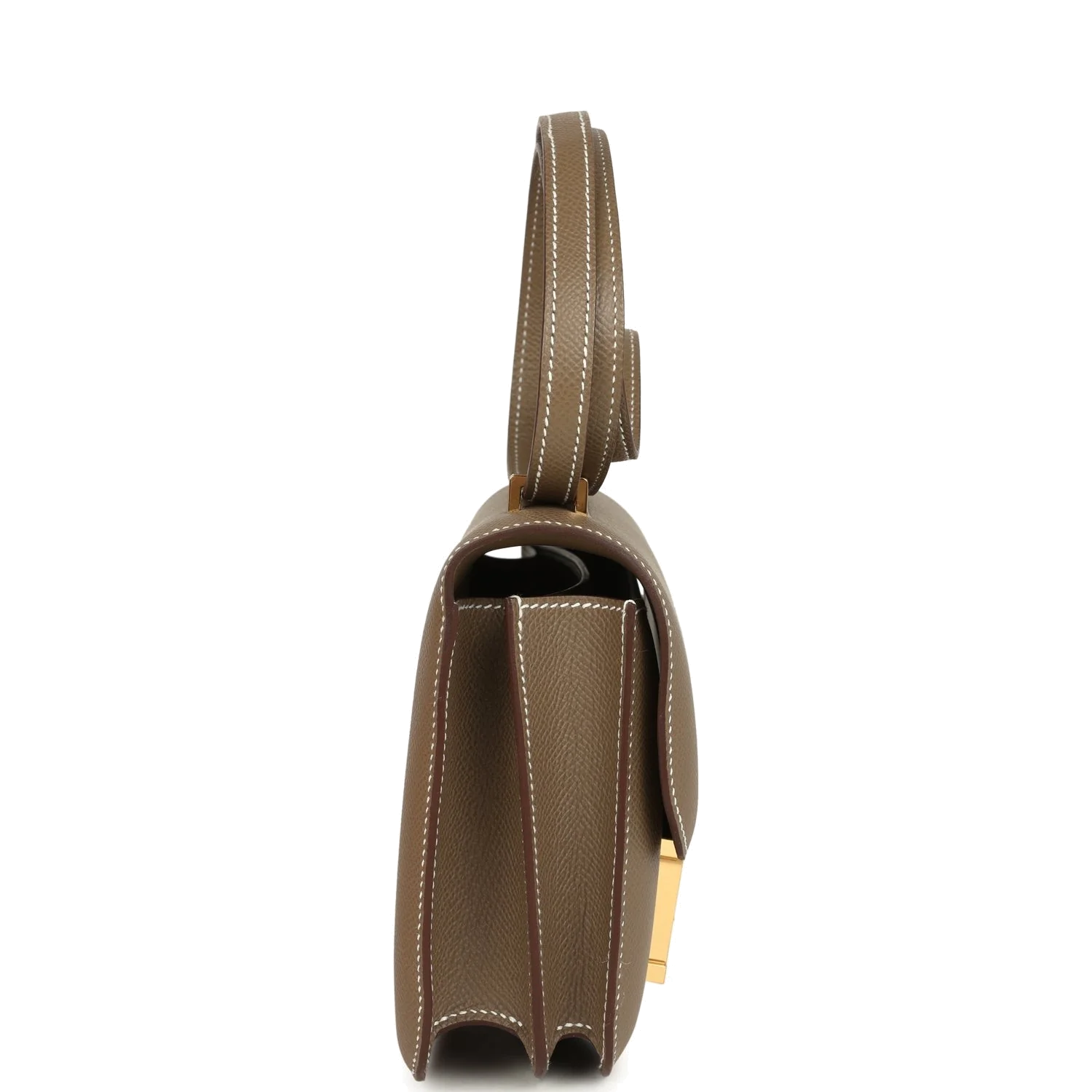 Hermes Constance 18 Etoupe Epsom Gold Hardware Этуп Epsom — фото 5