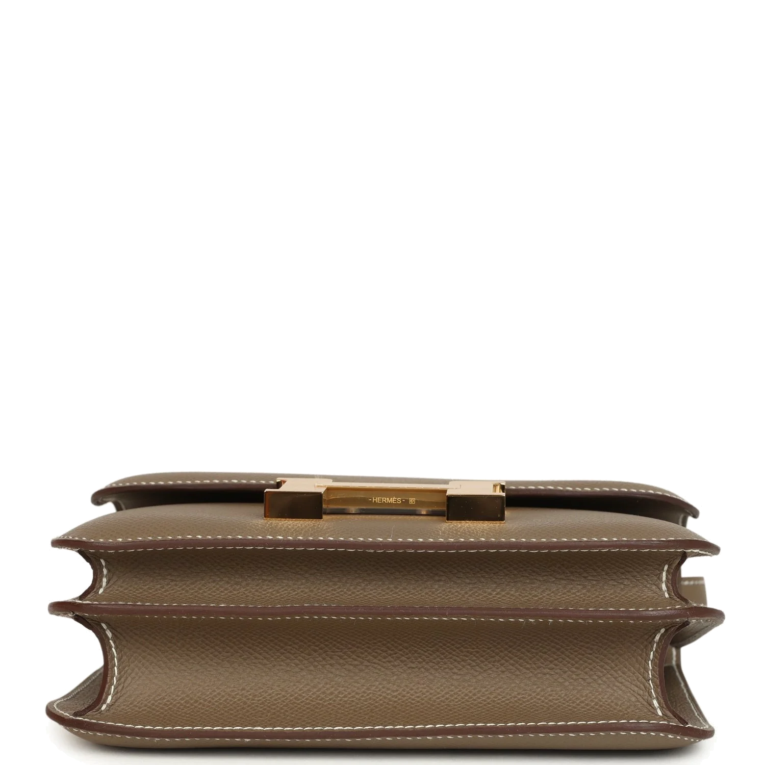 Hermes Constance 18 Etoupe Epsom Gold Hardware Этуп Epsom — фото 7