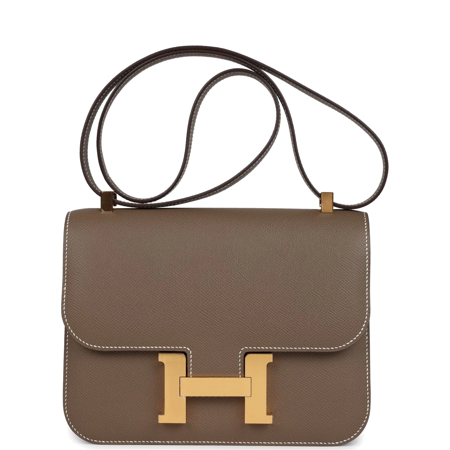 Hermes Constance 1-24 Etoupe Epsom Gold Hardware — фото 2