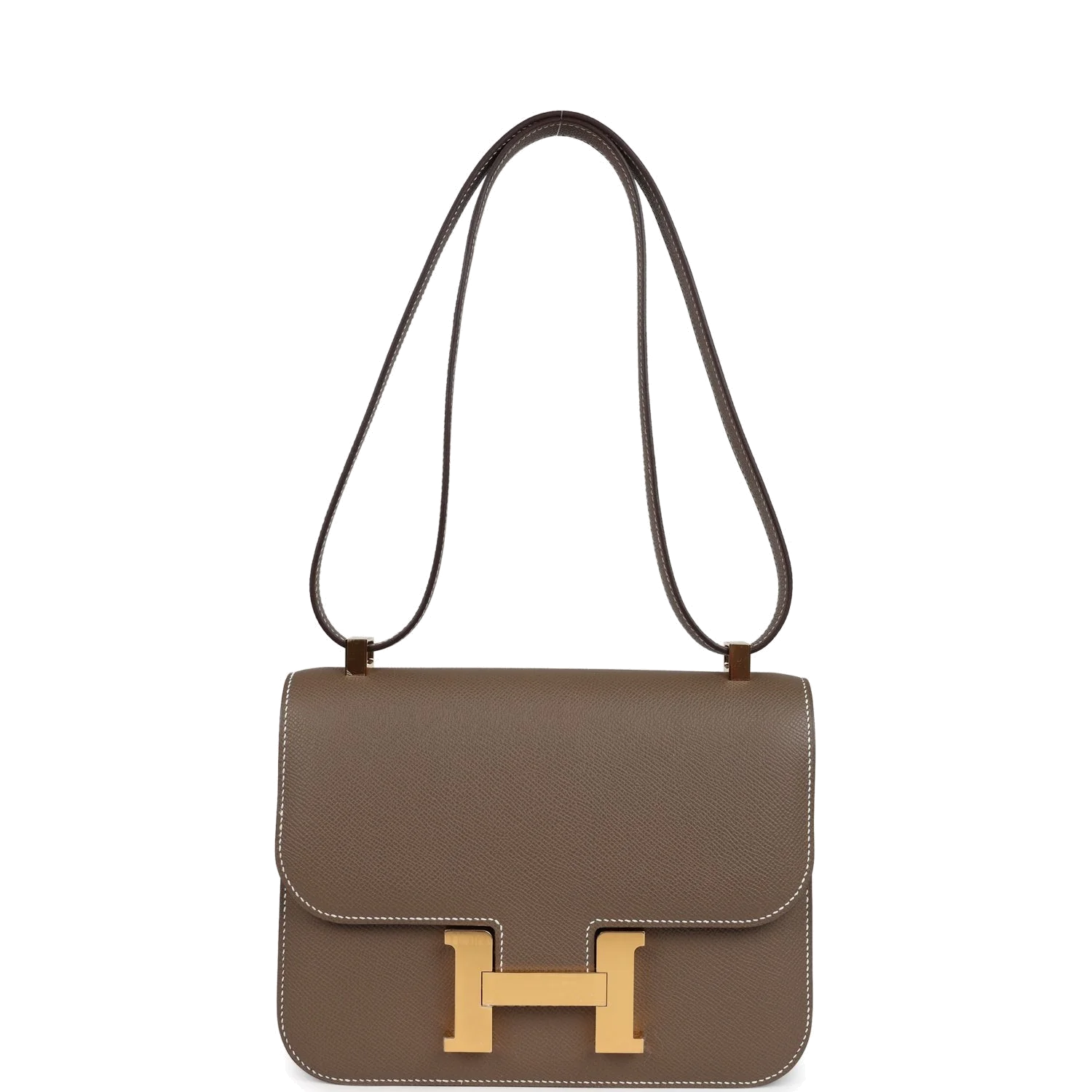 Hermes Constance 1-24 Etoupe Epsom Gold Hardware — фото 8