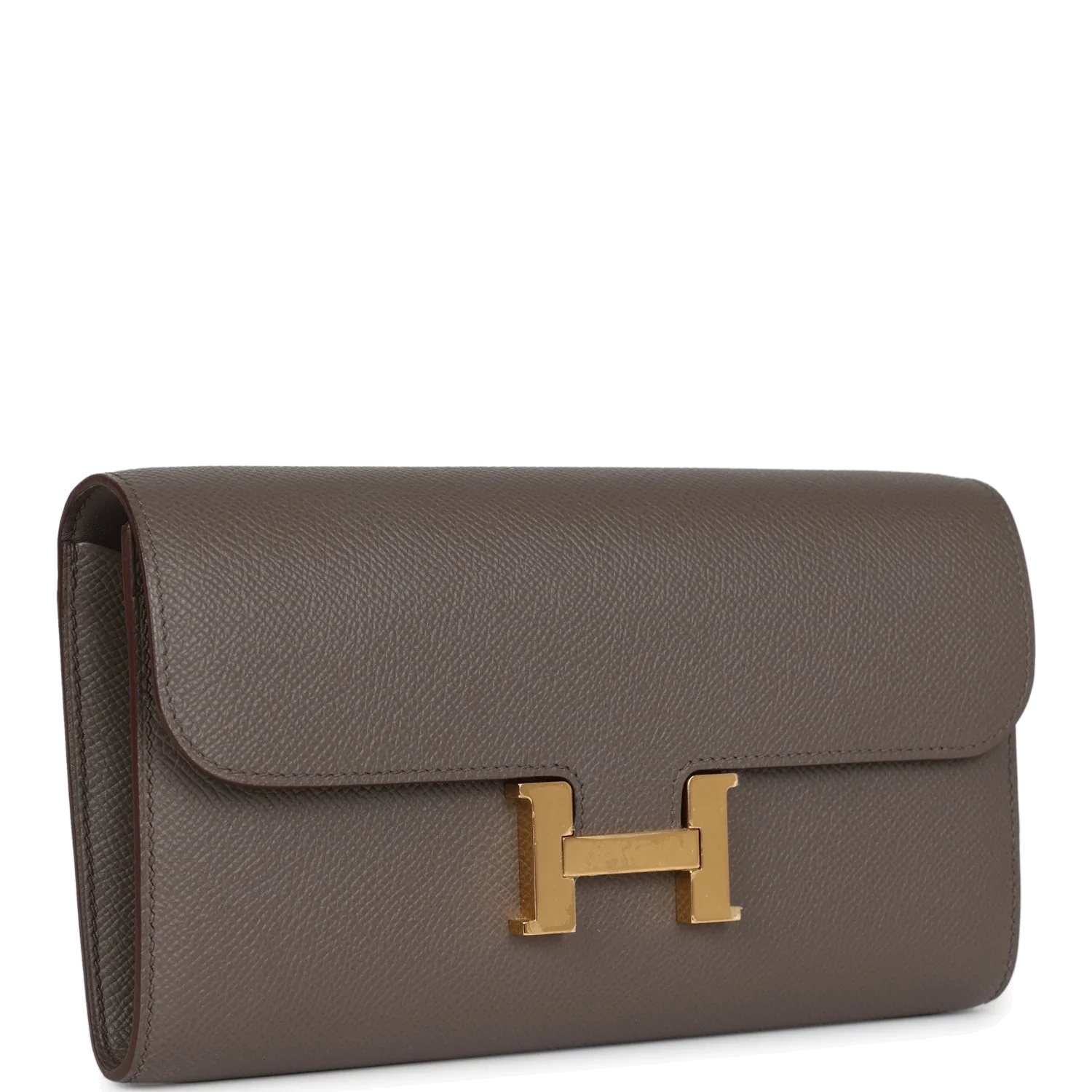 Hermes Constance Wallet To Go Etain Epsom Gold Hardware — фото 3