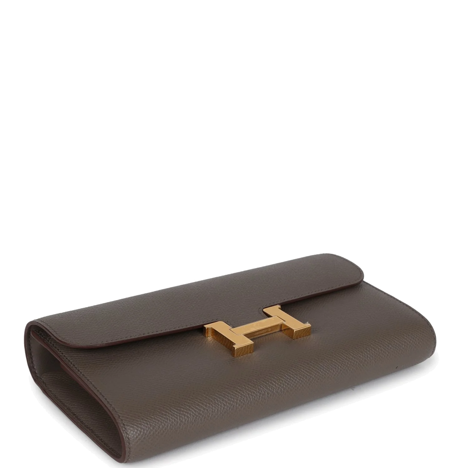 Hermes Constance Wallet To Go Etain Epsom Gold Hardware — фото 7