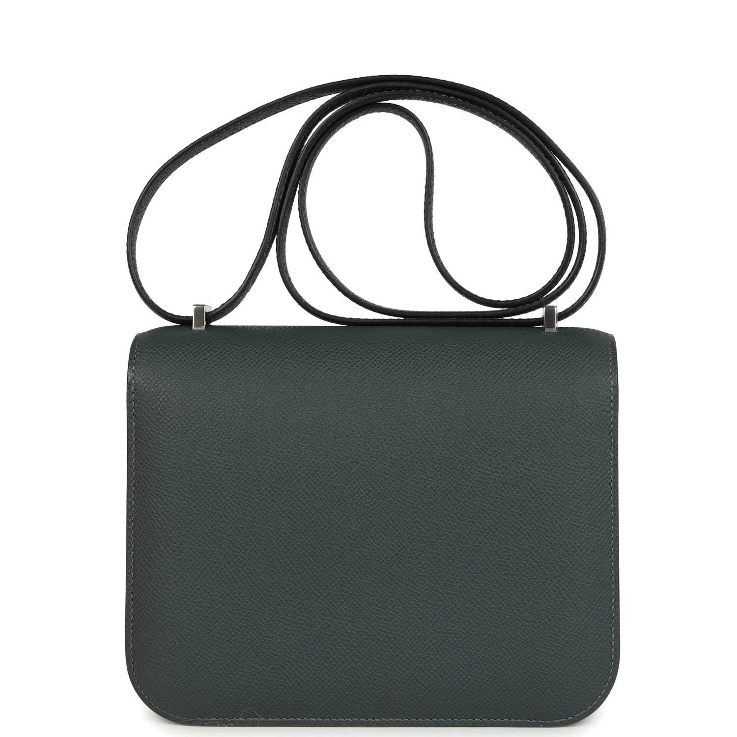 Hermes Constance 18 Gris Misty Epsom Lacquered Palladium Hardware Серый Мисти — фото 5