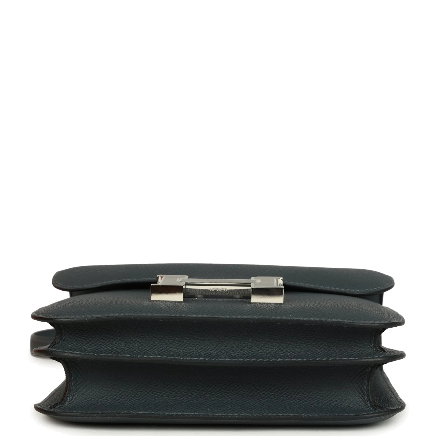 Hermes Constance 18 Gris Misty Epsom Lacquered Palladium Hardware Серый Мисти — фото 7