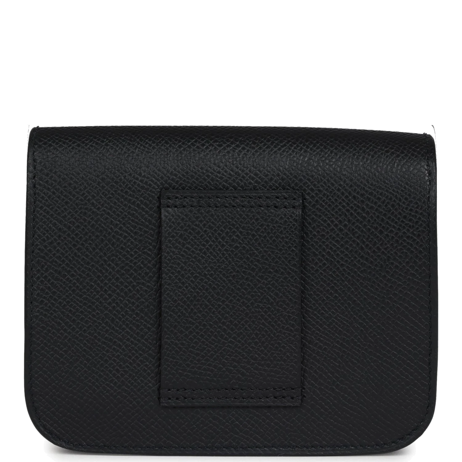 Hermes Constance Slim Wallet Black Epsom Gold Hardware — фото 5