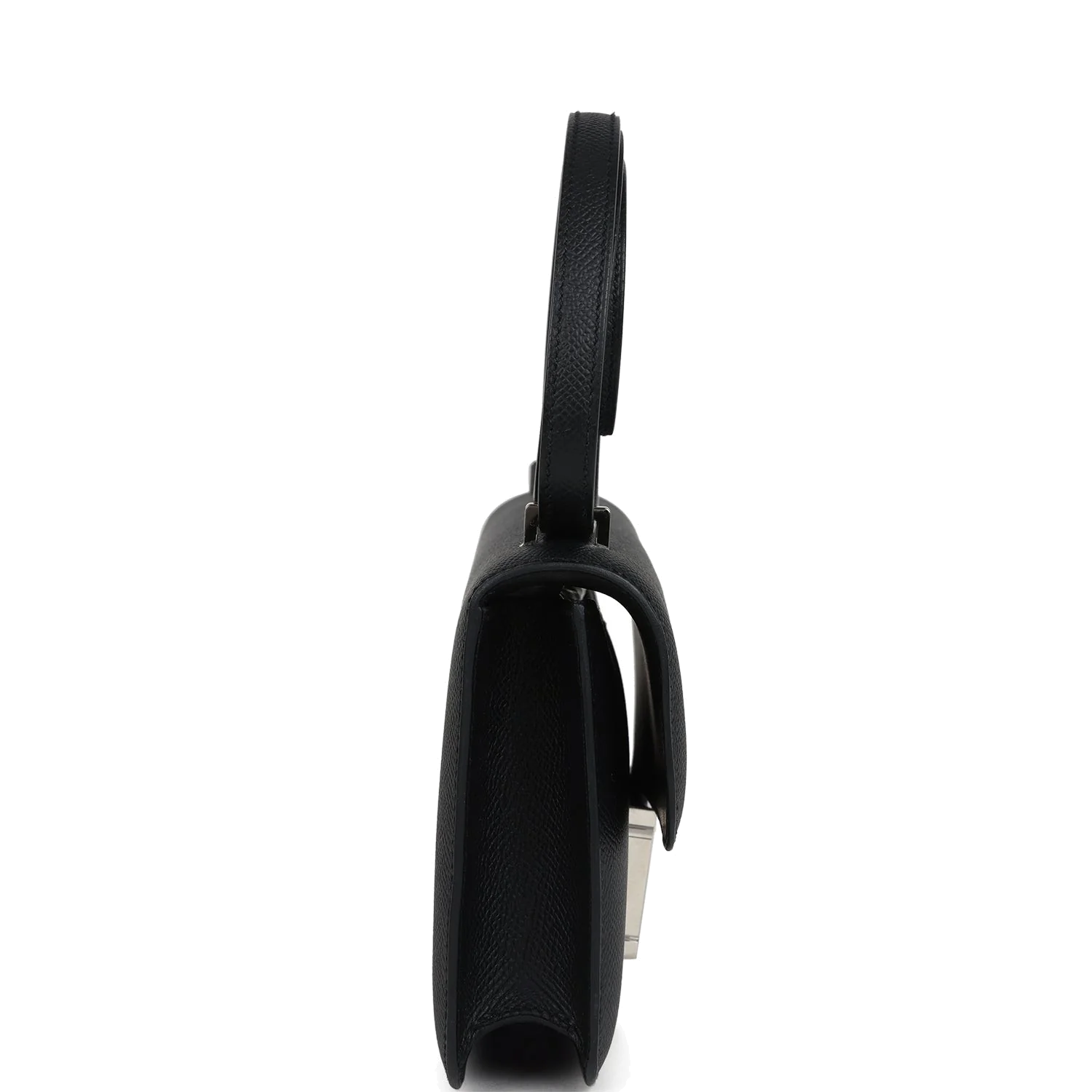 Hermes Constance Elan Black Epsom Palladium Hardware — фото 4