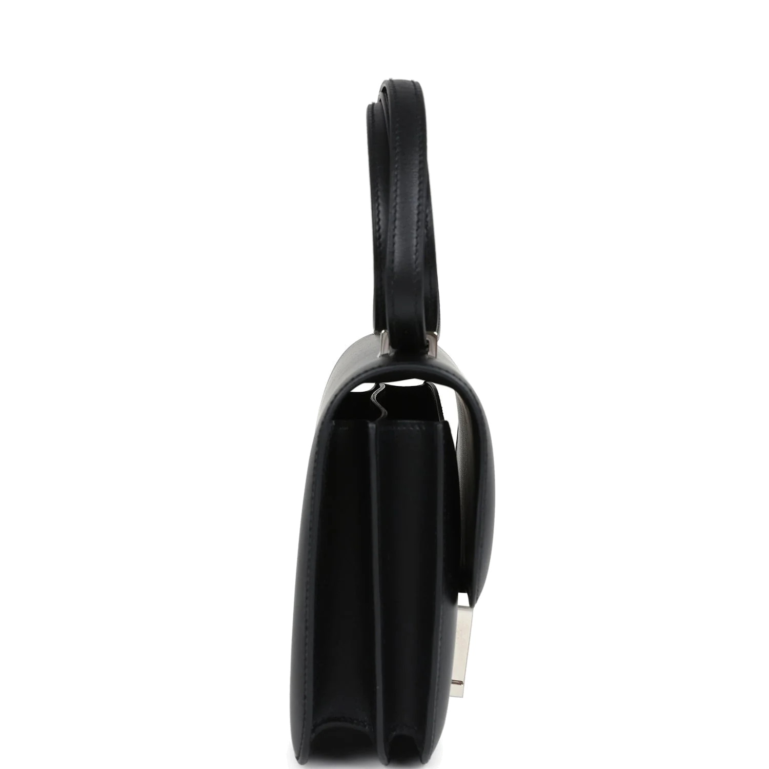 Hermes Constance 18 Black Tadelakt Palladium Hardware Черный Tadelakt — фото 4
