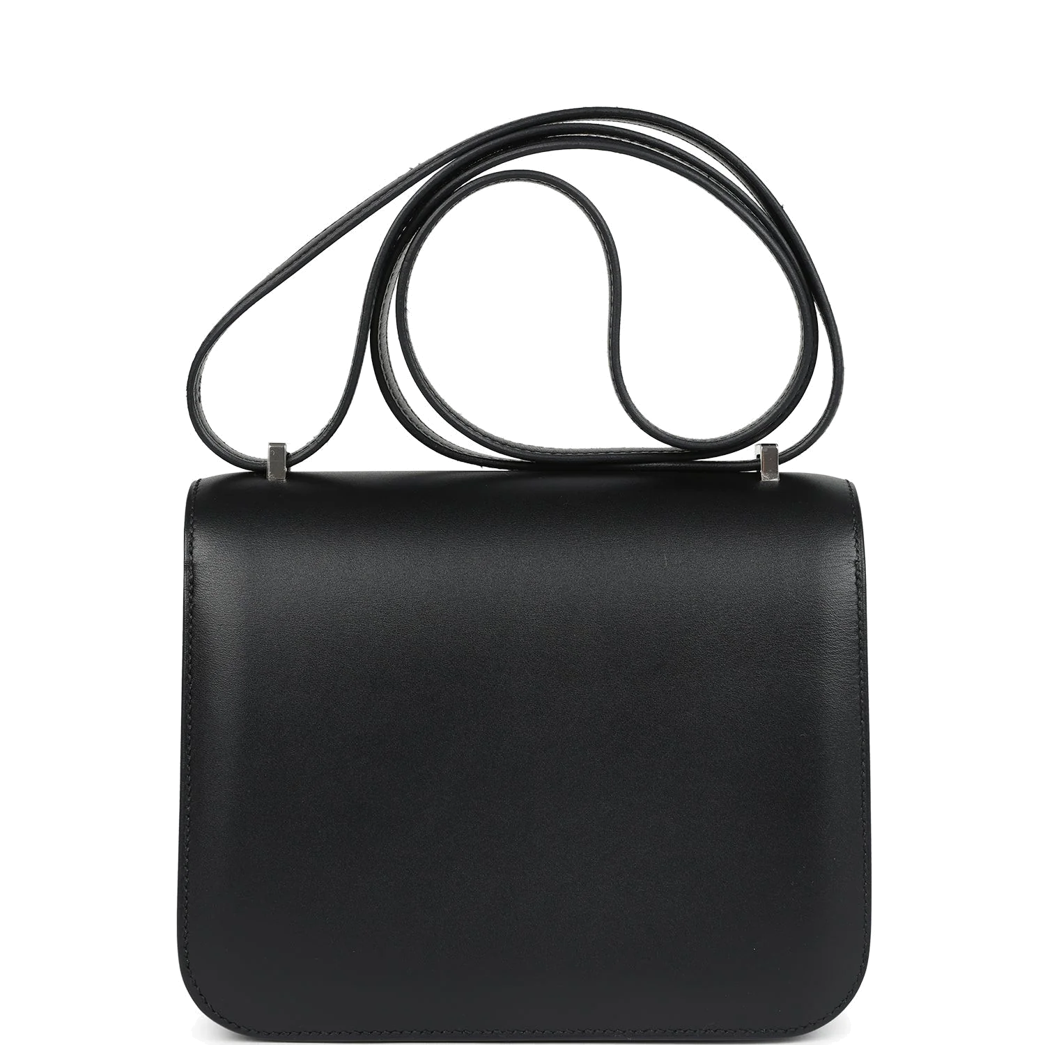 Hermes Constance 18 Black Tadelakt Palladium Hardware Черный Tadelakt — фото 7