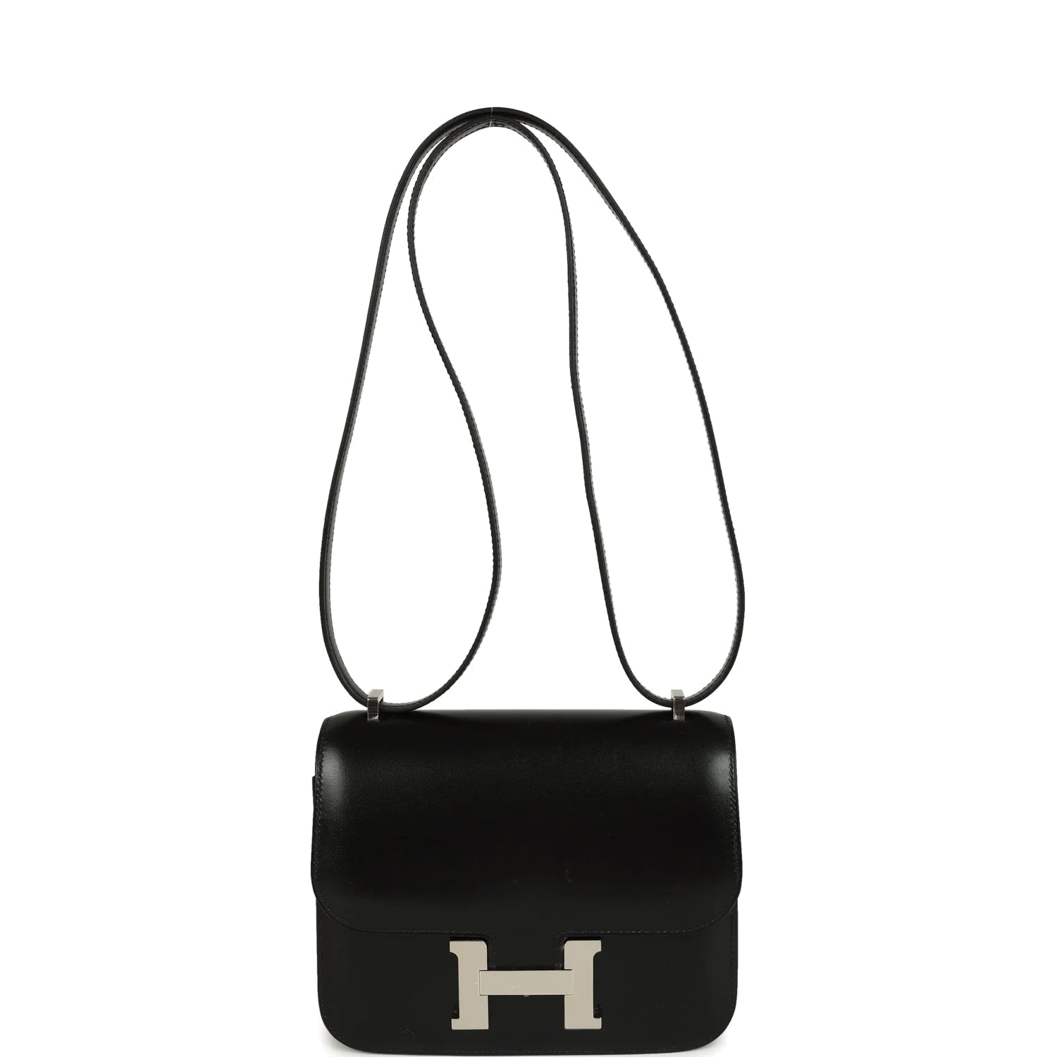 Hermes Constance 18 Black Box Palladium Hardware Черный Box — фото 8