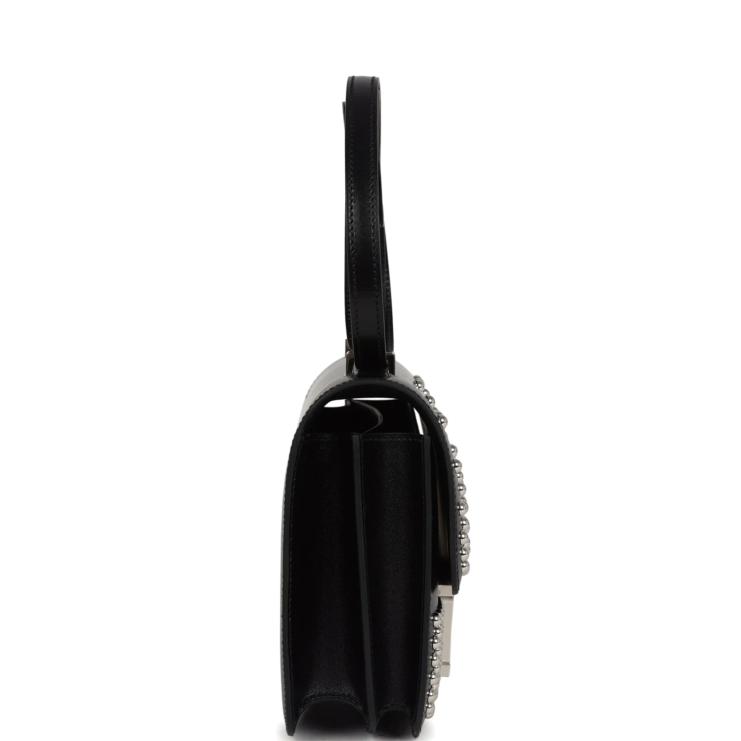 Hermes Constance 18 Clouté Black Box Palladium Hardware Клу — фото 4