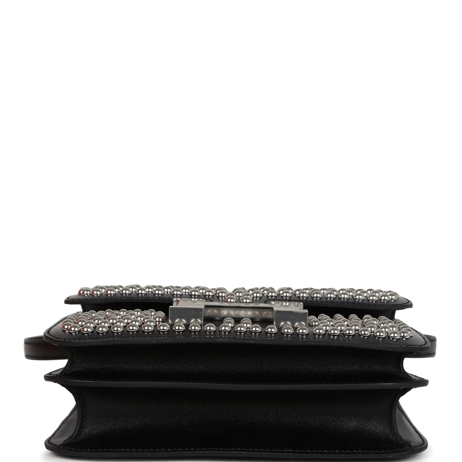 Hermes Constance 18 Clouté Black Box Palladium Hardware Клу — фото 7